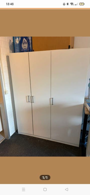 Gratis IKEA kledingkast - ideaal ook voor studenten kijken!