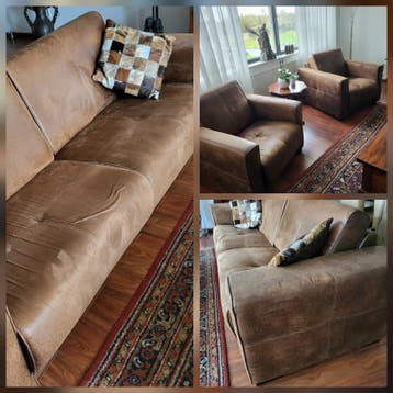 Gratis ophalen Bankstel driezitter 2 losse stoelen.