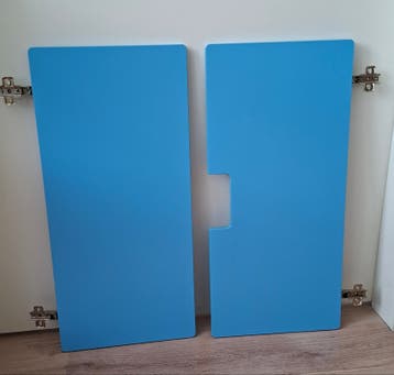 IKEA kastdeurtjes blauw (2 stuks)