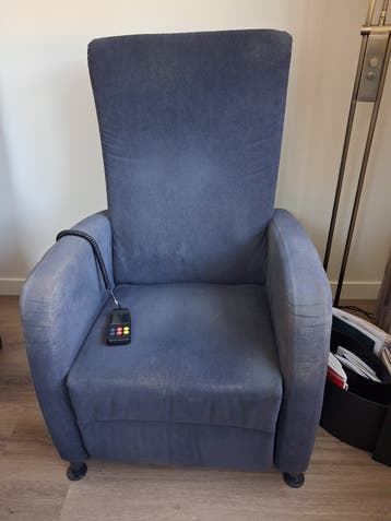 Comfortabele relaxfauteuil met afstandsbediening