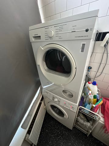Siemens droger en AEG wasmachine - Set