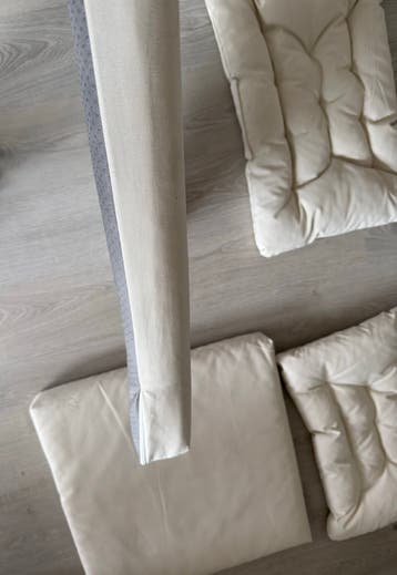 Ikea KUDDARNA rug (x2) en zit (x2) kussens