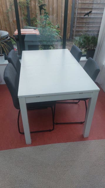 Uitschuifbare eettafel - opknapper