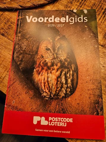 Postcode Loterij Voordeelgids 2026/2027