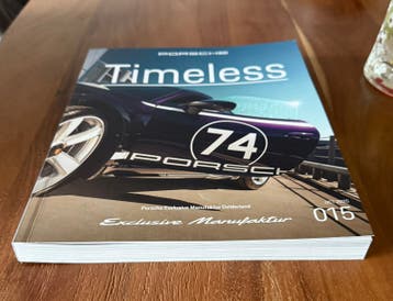 Porsche magazine timeless