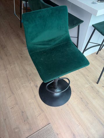 Groene barkrukken - 2 stuks