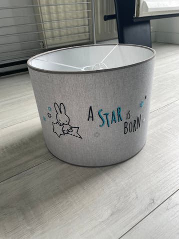 Nijntje Lampenkap 'A Star Is Born' - Grijs