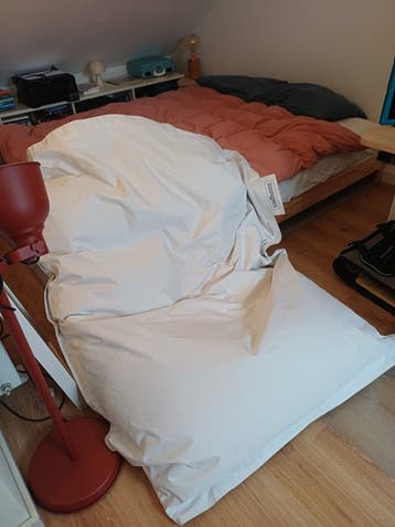 GRATIS LOUNGIEZ zitzak wit