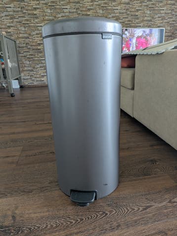 Brabantia prullenbak met pedaal - 30 liter