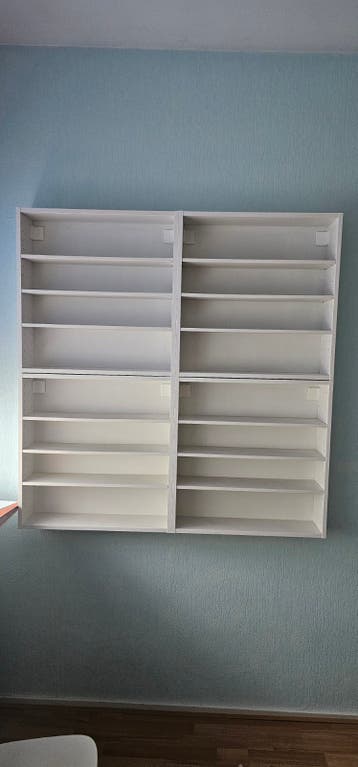 Witte wandplanken set - zo goed als nieuw