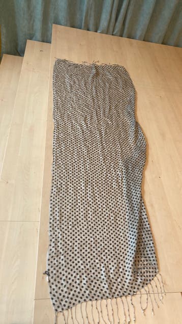 Sjaal met polka dots