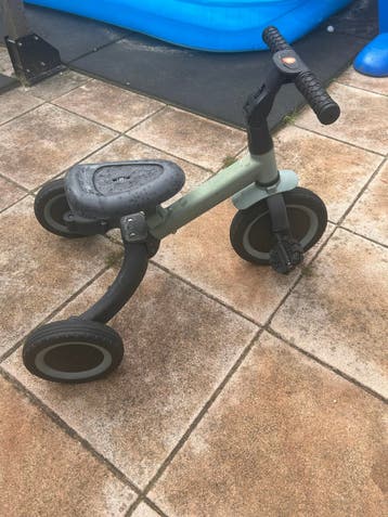 Topmark 4 in 1 loopfiets groen