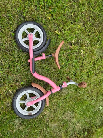 Roze kinderfietsje - Gebruikt