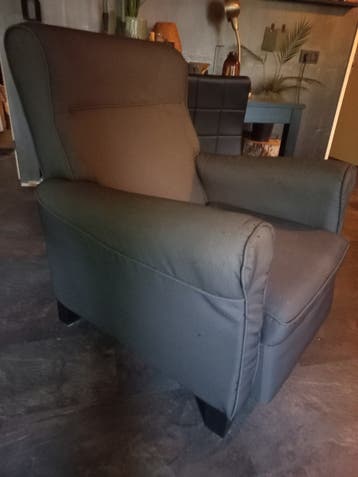 IKEA MUREN Relaxfauteuil, Remmarn lichtgrijs