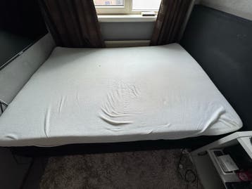 Boxspring 140x200 + Premium Topper 13cm | Tweepersoons Bed