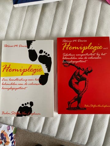 Hemiplegie boeken Patricia M. Davies (deel 1 & 2)