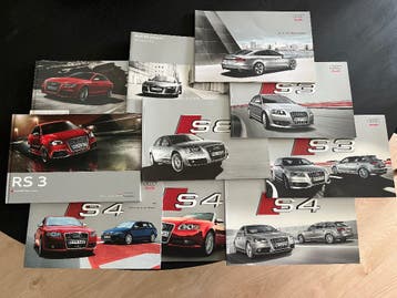 Audi S en RS brochures