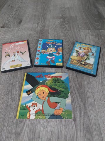 prentenboek NILS/ NIEL HOLGERSSON, incl dvd s