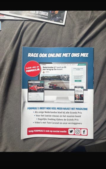 8 x Formule 1 Magazine Collectie - Diverse Uitgaven