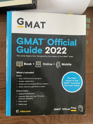 GMAT Official Guide 2022 - Boek + Online + Mobiel