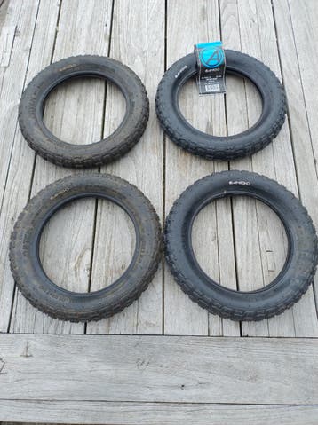 Fietsbandjes 12,5 inch - 62-203  4 stuks