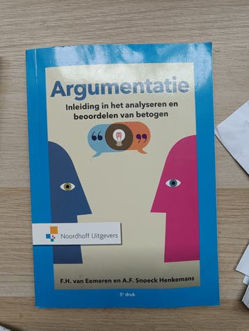 Argumentatie: Inleiding in het analyseren en beoordelen
