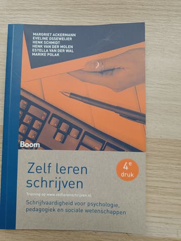 Zelf leren schrijven - Schrijfvaardigheid 4e druk