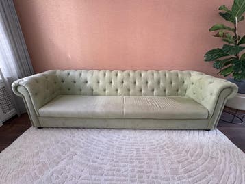 Grote Chesterfield-  4 persoons gratis vandaag