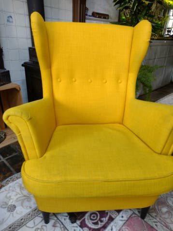 Gratis op te halen- 2x Strandmon fauteuil en footstool