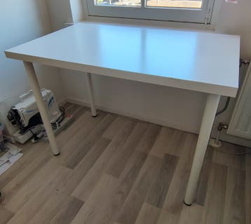 IKEA white desk
