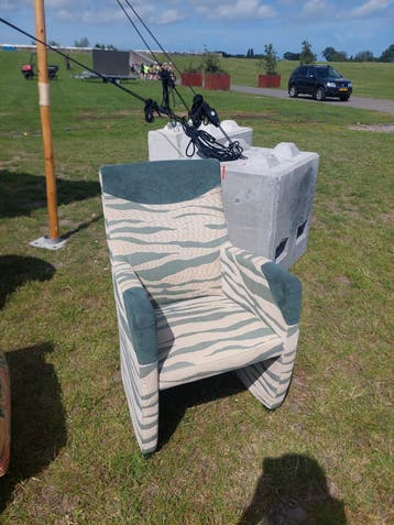 Fauteuil zebra | ZONDAG OPHALEN
