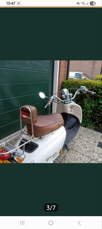 Retro scooter gevraagd gratis ophalen.