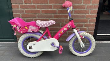 Roze fiets 12 inch