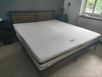 Bed Frame 180x200 + Mattress & Topper
