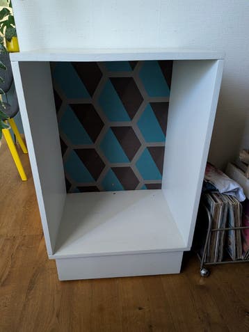 Audiomeubel / Speaker ombouw met lade - 54x41x86 cm