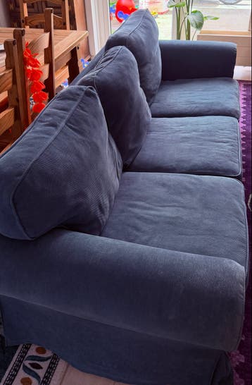 IKEA Ektorp 3-zitsbank - Donkerblauw