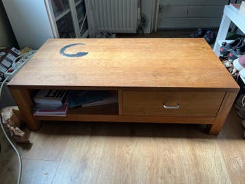 Salontafel / tv meubel hout