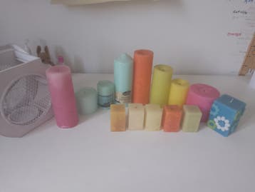 Diverse Kaarsen Collectie - Kleurrijk en Sfeervol