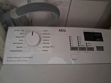 Gratis voor onderdelen - kapotte AEG bovenlader wasmachine