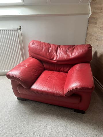 Rode fauteuil