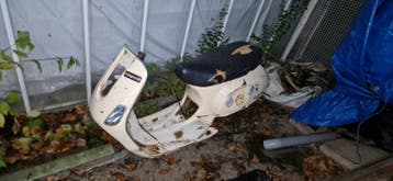 Vespa lx frame snor