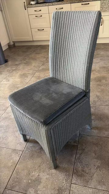 6 rotan eetkamerstoelen