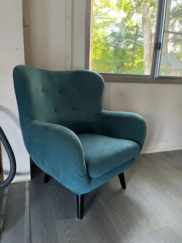 Fauteuil blauw