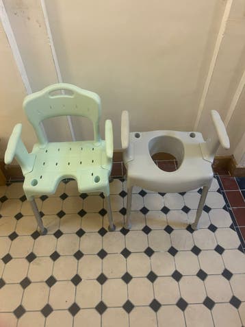 GRATIS Douchestoel en overtoilet