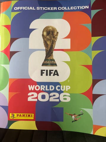 WK 2026 voetbal stickers, ruilen, kopen, heb ook leeg boek