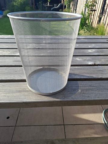 Metalen prullenbak / afvalbak