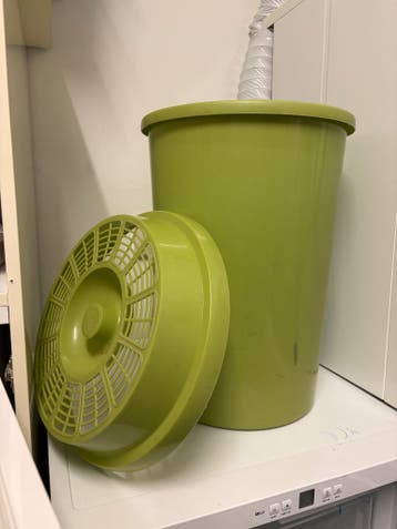 Wasmand groen, gratis