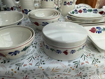 Mooi Boerenbont Servies - Diverse Stukken