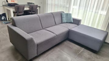 Gratis bank 3 zits met hocker