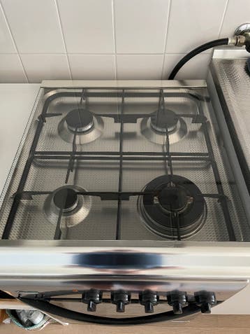 Gasfornuis met oven